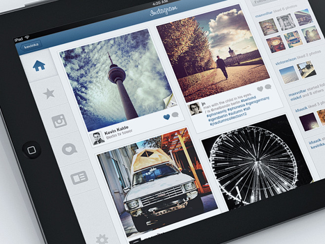 Instagram iPad Conce...