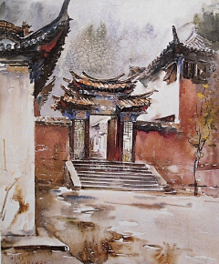 hellorich采集到绘画-场景