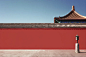 古建筑皇家园林北京故宫红墙摄影图