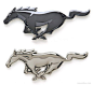 09 10 ford mustang badges