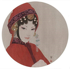 雪若芷兰采集到美人如画（中国风）