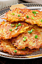 Crispy German Potato Pancakes: 