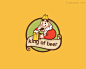 标志说明：啤酒之王卡通形象标志设计欣赏。——LOGO圈