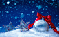 General 2560x1600 Christmas Christmas ornaments  snow