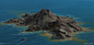 Assassin's Creed Odyssey Islands, Wavenwater Michael Guimont : Here's some concepts I've done during my time at Ubisoft Quebec for Assassin's Creed Odyssey. <br/>This task was from the biome team as they wanted me to help visualise different shape a