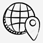 全球位置国外位置全球地址 icon 图标 标识 标志 UI图标 设计图片 免费下载 页面网页 平面电商 创意素材