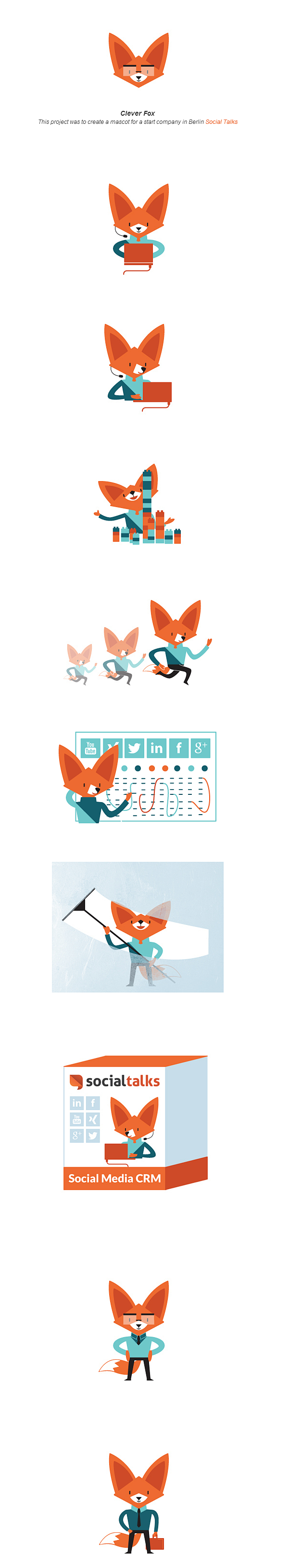 Clever Fox on Behanc...