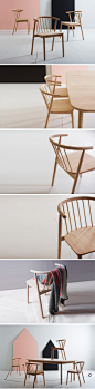 挪威设计师Andreas Engesvik设计的一把椅子Vang chair。