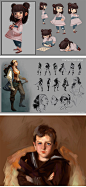 Desenvolvimento Visual e concept arts de Helen Chen | THECAB - The Concept Art Blog