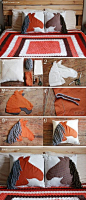 How to make your own speical horse pillow step by step DIY instructions / How To Instructions