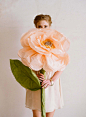 diy project: giant paper flowers from ruche | Design*Sponge