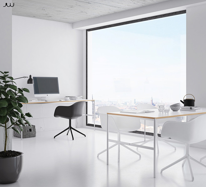 White Office in Denm...