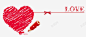 314白色情人节简约蜡笔爱心主题 免抠png 设计图片 免费下载 页面网页 平面电商 创意素材