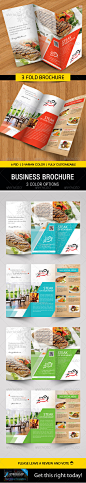 3 FOLD BUSSINES BROCHURE - Brochures Print Templates