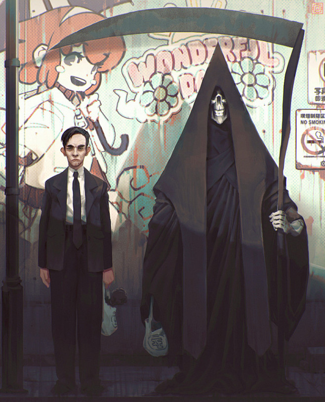 法国画师  Alexis Rives ​...