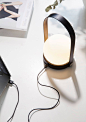 Norm Architects LED Carrie Light For MENU - Design Milk : A portable USB-rechargeable LED lantern designed for entertaining indoors and outdoors imbued with the Danish spirit of hygge.