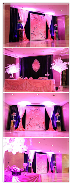 尚尚国际爱克拉婚礼采集到粉色主题婚礼