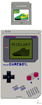 Pixel art 37(Ver.Nintendo GAMEBOY) : pixel art