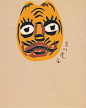 芹沢銈介，不算高产的艺术家，除了染织也设计过书籍封面之类，是日本染织界的国宝级人物。