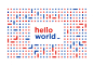 ​Hello World品牌形象和名片设计 设计圈 展示 设计时代网-Powered by thinkdo3