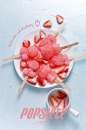 西瓜草莓味棒冰-迎接夏天
