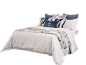 床上用品现代简约样板房间床品多件套主卧室软装配饰布艺配套定制-淘宝网