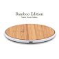 bamboo wireless charging pad
