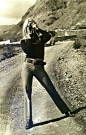 Brigitte Bardot with her Leica camera ☮k☮