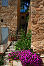 #庭院# #花园# #田园#Bonnieux Stairs by ~TuscanSon on deviantART