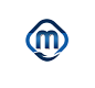 一个按摩管理系统的logo（massment）
创意含义：
1.客户要求蓝色，可能蓝色预示着安全有效；
2.由按摩联想到手，因此有手型；
3.圆角菱形，表示安全网；
4.M字母取之英文名字首字母