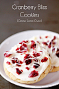 Cranberry Bliss Cookies | Gimme Some Oven | Food Mmmmm
