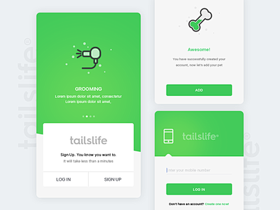 Tailslife: Login