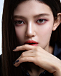 Photo shared by YSL Beauty Official on August 29, 2023 tagging @ahnjooyoung_, and @newjeans_official. May be a closeup of 1 person, hair, makeup and text.