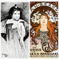 Sarah Bernhardt ? 1898 & Sarah Bernhardt, 1896 .jpg (440×440)