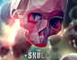 SKULLS : Personal project.Experimenting in Modo on Skulls.