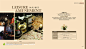 商业地产招商手册内页设计-咖啡杯和休闲餐厅实景图