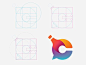 奇妙的logo：圆形组合的设计分解 #采集大赛#