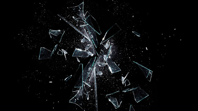 碎-破碎 玻璃