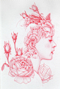 @人人小站-绘本：Girls and Rose 平面设计师、插画师 Lucas Lasnier