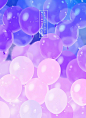 唯美梦幻婚礼气球紫色气氛活动婚庆婚礼婚纱照海报PSD素材-淘宝网