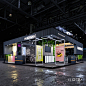 Exhibition  booth design stand design Exhibition Booth Advertising  midjourney ai design architecture 3ds max