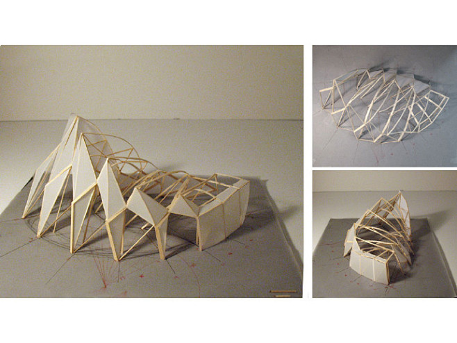 建筑模型·折面