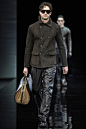 Giorgio Armani Men's RTW Fall 2014 