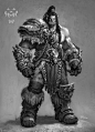 ArtStation - The Art of Warcraft Film - HellScream, Wei Wang