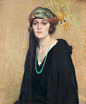 David-Jagger_The-Jade-Necklace-artistswife_1923-privatecollection.jpg (1246×1500)