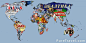 世界啤酒地图