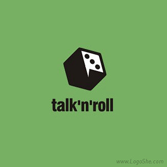 Talk'n'roll国外Logo设计