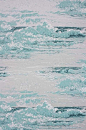 Marmara Wallpaper in Aqua and Pale Grey from the Pasha Collection by Osborne & Little