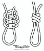 Bracelet loop knot . . . . ღTrish W ~ http://www.pinterest.com/trishw/ . . . . #handmade #jewelry #knotting: 
