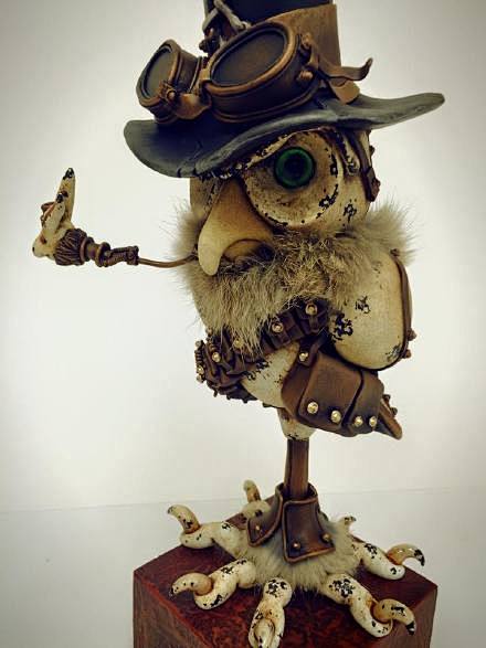 Steampunk Owl by Mic...